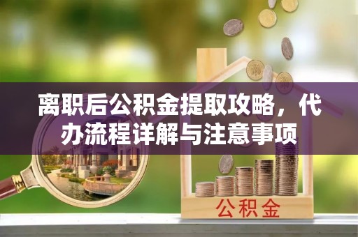 木里离职后公积金提取攻略，代办流程详解与注意事项