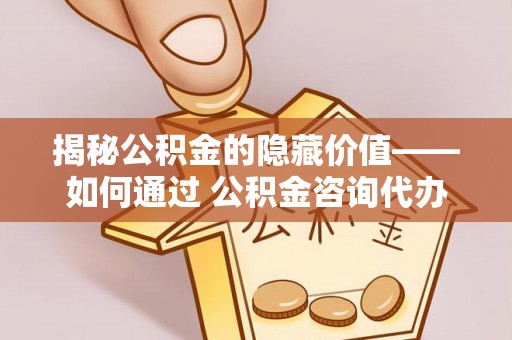 木里揭秘公积金的隐藏价值——如何通过 公积金咨询代办提取 优化财富管理
