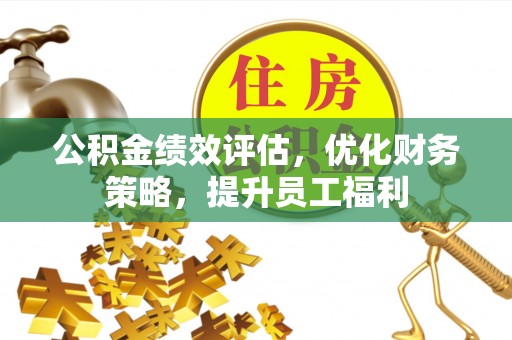 木里公积金绩效评估，优化财务策略，提升员工福利