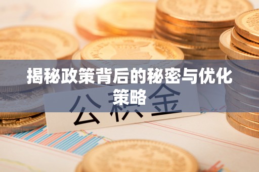 木里揭秘政策背后的秘密与优化策略