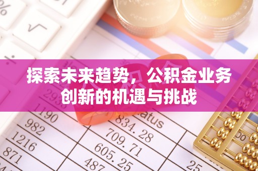 木里探索未来趋势，公积金业务创新的机遇与挑战