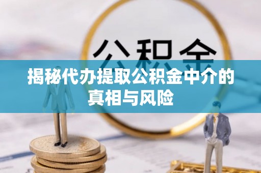 木里揭秘代办提取公积金中介的真相与风险