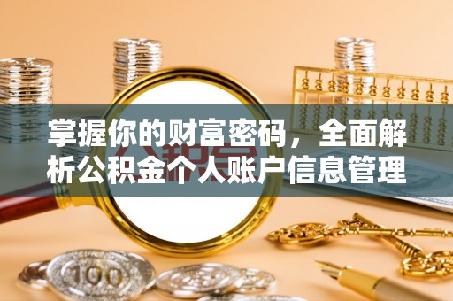 木里掌握你的财富密码，全面解析公积金个人账户信息管理