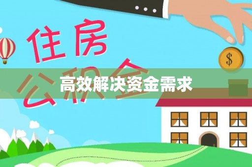 木里高效解决资金需求