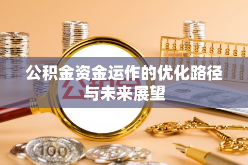 木里公积金资金运作的优化路径与未来展望