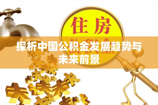 木里探析中国公积金发展趋势与未来前景